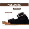 image:imageProject Cloud Genuine Suede Adjustable Buckle Slides for Women Footwear  Plush and Soft Insole for allday comfort Lightweight and NonSlip Outsole Womens Sandals Durable SlipOns Sandals WomenBalanced  Black Suede