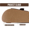 image:imageProject Cloud Genuine Suede Adjustable Buckle Slides for Women Footwear  Plush and Soft Insole for allday comfort Lightweight and NonSlip Outsole Womens Sandals Durable SlipOns Sandals WomenWhiskey Suede