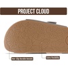 image:imageProject Cloud Genuine Suede Adjustable Buckle Slides for Women Footwear  Plush and Soft Insole for allday comfort Lightweight and NonSlip Outsole Womens Sandals Durable SlipOns Sandals WomenAsh Suede