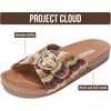 image:imageProject Cloud Genuine Suede Adjustable Buckle Slides for Women Footwear  Plush and Soft Insole for allday comfort Lightweight and NonSlip Outsole Womens Sandals Durable SlipOns Sandals WomenBrown Raffia
