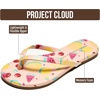 image:imageProject Cloud Girls Sandals amp Flip Flops for Kids Little Foundations  Kids Sandals Memory Foam Insole Lightweight Slip Resistant Footwear Summer Beach Essentials Comfortable Sandals for GirlsFruit