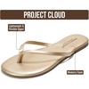 image:imageProject Cloud Girls Sandals amp Flip Flops for Kids Little Foundations  Kids Sandals Memory Foam Insole Lightweight Slip Resistant Footwear Summer Beach Essentials Comfortable Sandals for GirlsGold