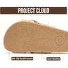 image:imageProject Cloud Girls Sandals amp NonSlip Kids Slides with Adjustable Buckle  Plush Soft Insole Lightweight Sandals for Girls  Comfortable Summer Shoes Casual Footwear Beach Slides for Kids SandalsGold Multi
