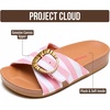 image:imageProject Cloud Girls Sandals amp NonSlip Kids Slides with Adjustable Buckle  Plush Soft Insole Lightweight Sandals for Girls  Comfortable Summer Shoes Casual Footwear Beach Slides for Kids SandalsPink Nautical