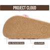 image:imageProject Cloud Girls Sandals amp NonSlip Kids Slides with Adjustable Buckle  Plush Soft Insole Lightweight Sandals for Girls  Comfortable Summer Shoes Casual Footwear Beach Slides for Kids SandalsPink Nautical