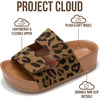 image:imageProject Cloud Girls Sandals with Adjustable Buckle Wedge Sandals 2026  Flexible Upper and Plush Soft Insole  Wedge NonSlip Outsole  Comfortable Kids Sandals for Girls for Daily WearLeopard