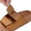 image:imageProject Cloud Girls Sandals with Adjustable Buckle Wedge Sandals 2026  Flexible Upper and Plush Soft Insole  Wedge NonSlip Outsole  Comfortable Kids Sandals for Girls for Daily WearDesert Sand