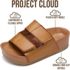 image:imageProject Cloud Girls Sandals with Adjustable Buckle Wedge Sandals 2026  Flexible Upper and Plush Soft Insole  Wedge NonSlip Outsole  Comfortable Kids Sandals for Girls for Daily WearDesert Sand