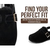 image:imageProject Cloud Kids 100 Genuine Leather Non Slip Clogs with Cork Footbed  Memory Foam Insole Arch Support Sandals for Boys amp Girls Slippers Comfortable Casual Everyday Indoor Outdoor Home FootwearBlack Fur Lined