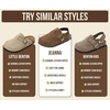 image:imageProject Cloud Kids 100 Genuine Leather Non Slip Clogs with Cork Footbed  Memory Foam Insole Arch Support Sandals for Boys amp Girls Slippers Comfortable Casual Everyday Indoor Outdoor Home FootwearBlack Fur Lined