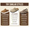 image:imageProject Cloud Kids 100 Genuine Leather Non Slip Clogs with Cork Footbed  Memory Foam Insole Arch Support Sandals for Boys amp Girls Slippers Comfortable Casual Everyday Indoor Outdoor Home FootwearBlack Suede