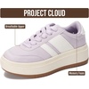 image:imageProject Cloud Kids Fashion Platform Sneakers amp LaceUp Shoes Little Nita  Lightweight Memory Foam Insole Trendy Durable Non Slip Outsole Kids Shoes Comfortable Girls Sneakers School Everyday FootwearSweet Purple