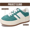 image:imageProject Cloud Kids Fashion Platform Sneakers amp LaceUp Shoes Little Nita  Lightweight Memory Foam Insole Trendy Durable Non Slip Outsole Kids Shoes Comfortable Girls Sneakers School Everyday FootwearForest Green