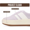 image:imageProject Cloud Kids Fashion Platform Sneakers amp LaceUp Shoes Little Nita  Lightweight Memory Foam Insole Trendy Durable Non Slip Outsole Kids Shoes Comfortable Girls Sneakers School Everyday FootwearSweet Purple