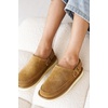 image:imageProject Cloud Kids Genuine Leather Clogs with Back Strap Little Goldstar  Memory Foam Insole Lightweight Easy On Sandals for Boys amp Girls Adjustable Fit Non Slip Outsole Comfortable Casual EverydayChestnut Suede