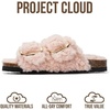 image:imageProject Cloud Kids Sandals 100 Genuine Leather Slides for Boys amp Girls  Natural Cork Footbed Non Slip Lightweight Water Resistant Sandals  Beach Footwear Sandals for Kids  Comfortable Kids SlidesLight Pink Fur