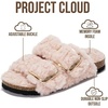 image:imageProject Cloud Kids Sandals 100 Genuine Leather Slides for Boys amp Girls  Natural Cork Footbed Non Slip Lightweight Water Resistant Sandals  Beach Footwear Sandals for Kids  Comfortable Kids SlidesLight Pink Fur