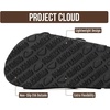 image:imageProject Cloud Kids Sandals 100 Genuine Leather Slides for Boys amp Girls  Natural Cork Footbed Non Slip Lightweight Water Resistant Sandals  Beach Footwear Sandals for Kids  Comfortable Kids SlidesBlack Leather