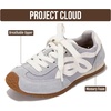 image:imageProject Cloud Kids Shoes for Girls amp SlipOn Fashion Sneakers Little Lowy  Non Slip Memory Foam Insole Trendy Girls Sneakers Comfortable School Activities Playtime Everyday Casual Footwear Sporty LookLight Blue