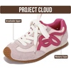 image:imageProject Cloud Kids Shoes for Girls amp SlipOn Fashion Sneakers Little Lowy  Non Slip Memory Foam Insole Trendy Girls Sneakers Comfortable School Activities Playtime Everyday Casual Footwear Sporty LookPink