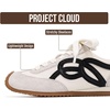 image:imageProject Cloud Kids Shoes for Girls amp SlipOn Fashion Sneakers Little Lowy  Non Slip Memory Foam Insole Trendy Girls Sneakers Comfortable School Activities Playtime Everyday Casual Footwear Sporty LookWhite