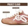 image:imageProject Cloud Kids Shoes for Girls amp SlipOn Fashion Sneakers Little Lowy  Non Slip Memory Foam Insole Trendy Girls Sneakers Comfortable School Activities Playtime Everyday Casual Footwear Sporty LookNude