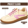 image:imageProject Cloud Kids Sneakers for Girls amp Boys Athletic Shoes Little Irita  Lightweight Memory Foam Insole Non Slip Lace Up Girls Shoes Fashion Sneakers Comfortable Sneakers for Kids Casual FootwearYellow