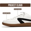 image:imageProject Cloud Kids Sneakers for Girls amp Boys Athletic Shoes Little Irita  Lightweight Memory Foam Insole Non Slip Lace Up Girls Shoes Fashion Sneakers Comfortable Sneakers for Kids Casual FootwearWhite
