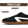 image:imageProject Cloud Kids Sneakers for Girls amp Boys Athletic Shoes Little Irita  Lightweight Memory Foam Insole Non Slip Lace Up Girls Shoes Fashion Sneakers Comfortable Sneakers for Kids Casual FootwearBlack