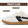 image:imageProject Cloud Kids Sneakers for Girls amp Boys Athletic Shoes Little Irita  Lightweight Memory Foam Insole Non Slip Lace Up Girls Shoes Fashion Sneakers Comfortable Sneakers for Kids Casual FootwearWhite Multi