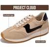 image:imageProject Cloud Laceup Fashion Sneakers for Women Footwear 2026 Madison  Memory Foam Insole for Comfortability NonSlip Casual Ladies Shoes for Women Sneakers Lightweight Laceup Womens ShoesBeige