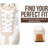 image:imageProject Cloud Laceup Fashion Sneakers for Women Footwear 2026 Madison  Memory Foam Insole for Comfortability NonSlip Casual Ladies Shoes for Women Sneakers Lightweight Laceup Womens ShoesWhite