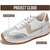 image:imageProject Cloud Laceup Fashion Sneakers for Women Footwear 2026 Madison  Memory Foam Insole for Comfortability NonSlip Casual Ladies Shoes for Women Sneakers Lightweight Laceup Womens ShoesGrey