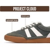 image:imageProject Cloud Leather Kids Sneakers Shoes for Girls amp Boys Little Verdy  Memory Foam Insole Lightweight Non Slip Outsole Easy On Design Comfortable Youth Footwear Casual Everyday Travel All Day WearGreen