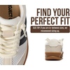 image:imageProject Cloud Leather Kids Sneakers Shoes for Girls amp Boys Little Verdy  Memory Foam Insole Lightweight Non Slip Outsole Easy On Design Comfortable Youth Footwear Casual Everyday Travel All Day WearWhite Multi