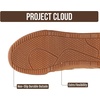 image:imageProject Cloud Leather Kids Sneakers Shoes for Girls amp Boys Little Verdy  Memory Foam Insole Lightweight Non Slip Outsole Easy On Design Comfortable Youth Footwear Casual Everyday Travel All Day WearBrown