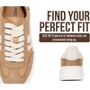 image:imageProject Cloud Lightweight Platform Sneakers for Women Footwear Volley  Memory Foam Insole for Comfortability NonSlip Casual Platform Shoes for Women Sneakers Lightweight Laceup ShoesTan Mult