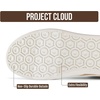 image:imageProject Cloud Lightweight Platform Sneakers for Women Footwear Volley  Memory Foam Insole for Comfortability NonSlip Casual Platform Shoes for Women Sneakers Lightweight Laceup ShoesTan Mult