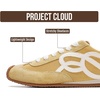 image:imageProject Cloud Lightweight Sneakers for Women with Memory Foam Insole Lowy  Trendy Leather Womens Shoes Non Slip Outsole Comfortable Fashion Footwear Casual Everyday Work Travel Weekend Outfits All DayLight Yellow