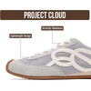 image:imageProject Cloud Lightweight Sneakers for Women with Memory Foam Insole Lowy  Trendy Leather Womens Shoes Non Slip Outsole Comfortable Fashion Footwear Casual Everyday Work Travel Weekend Outfits All DayLight Blue