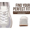 image:imageProject Cloud Lightweight Sneakers for Women with Memory Foam Insole Lowy  Trendy Leather Womens Shoes Non Slip Outsole Comfortable Fashion Footwear Casual Everyday Work Travel Weekend Outfits All DayLight Blue