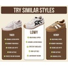 image:imageProject Cloud Lightweight Sneakers for Women with Memory Foam Insole Lowy  Trendy Leather Womens Shoes Non Slip Outsole Comfortable Fashion Footwear Casual Everyday Work Travel Weekend Outfits All DayNude