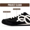 image:imageProject Cloud Lightweight Sneakers for Women with Memory Foam Insole Lowy  Trendy Leather Womens Shoes Non Slip Outsole Comfortable Fashion Footwear Casual Everyday Work Travel Weekend Outfits All DayBlack
