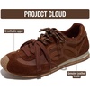 image:imageProject Cloud Lightweight Sneakers for Women with Memory Foam Insole Lowy  Trendy Leather Womens Shoes Non Slip Outsole Comfortable Fashion Footwear Casual Everyday Work Travel Weekend Outfits All DayChocolate