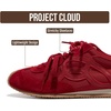 image:imageProject Cloud Lightweight Sneakers for Women with Memory Foam Insole Lowy  Trendy Leather Womens Shoes Non Slip Outsole Comfortable Fashion Footwear Casual Everyday Work Travel Weekend Outfits All DayMerlot