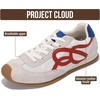 image:imageProject Cloud Lightweight Sneakers for Women with Memory Foam Insole Lowy  Trendy Leather Womens Shoes Non Slip Outsole Comfortable Fashion Footwear Casual Everyday Work Travel Weekend Outfits All DayRed Mult