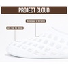 image:imageProject Cloud Lightweight Summer Flats Jelly Shoes Women Footwear Jellz  Lightweight and Durable Womens Flats Sandals Non Slip and Durable Womens Shoes WaterResistant Jelly Sandals for WomenWhite
