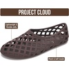 image:imageProject Cloud Lightweight Summer Flats Jelly Shoes Women Footwear Jellz  Lightweight and Durable Womens Flats Sandals Non Slip and Durable Womens Shoes WaterResistant Jelly Sandals for WomenChoco Brown