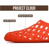 image:imageProject Cloud Lightweight Summer Flats Jelly Shoes Women Footwear Jellz  Lightweight and Durable Womens Flats Sandals Non Slip and Durable Womens Shoes WaterResistant Jelly Sandals for WomenRed Transparent