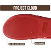 image:imageProject Cloud Lightweight Summer Flats Jelly Shoes Women Footwear Jellz  Lightweight and Durable Womens Flats Sandals Non Slip and Durable Womens Shoes WaterResistant Jelly Sandals for WomenRed